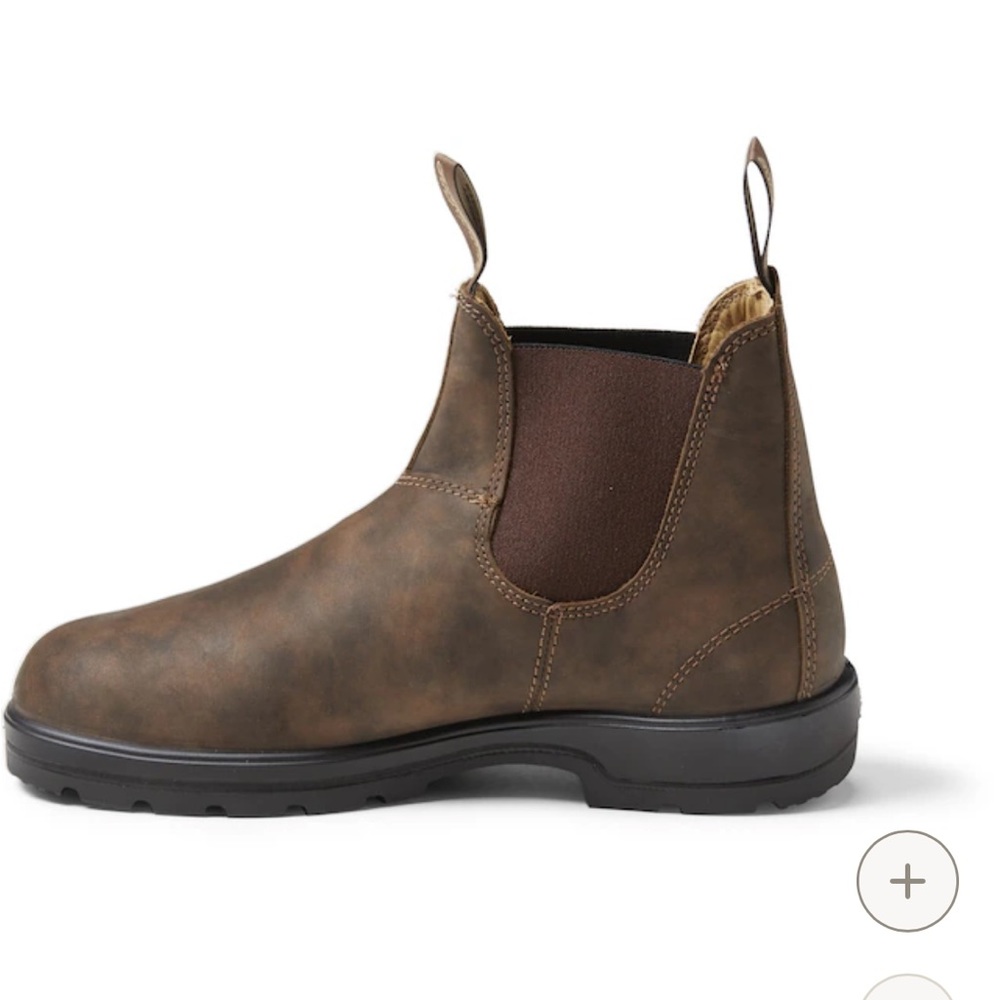 Blundstone Classic 550 Chelsea Boots Size 8.5 in Rustic Brown